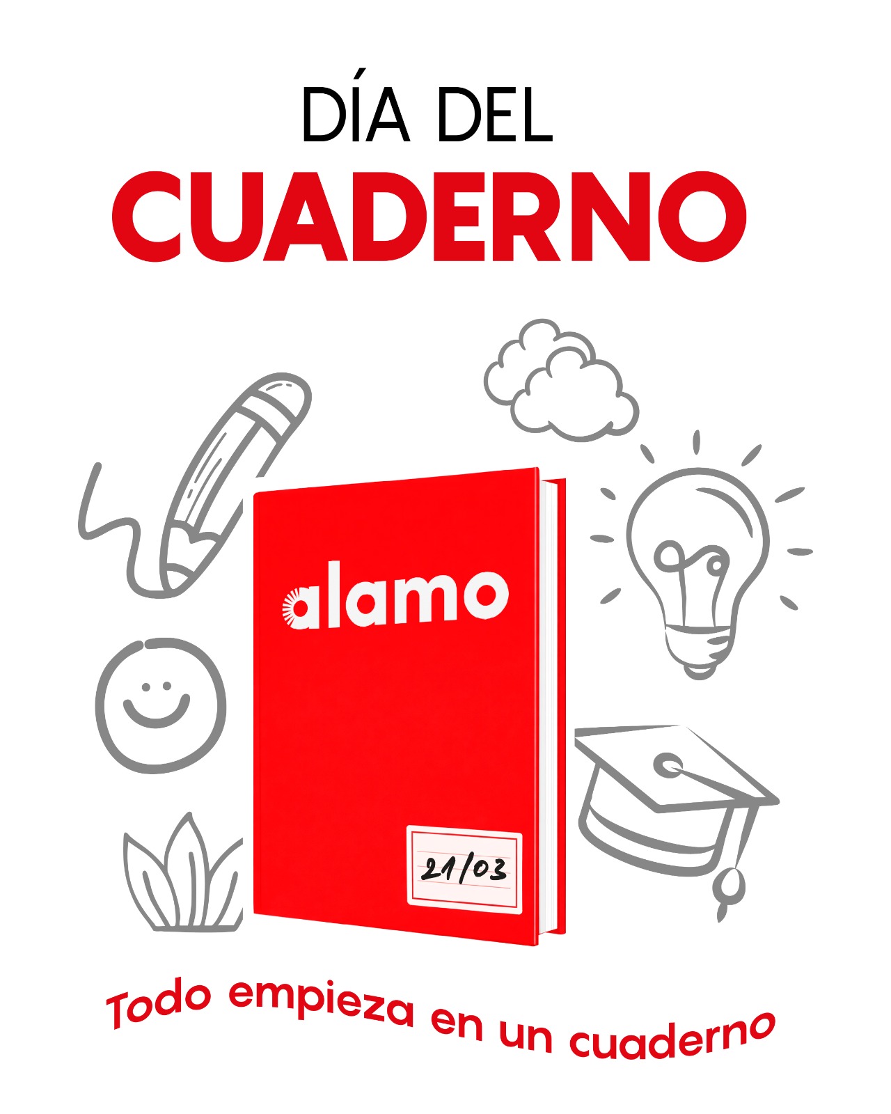 Día del Cuaderno Alamo – Todo empieza en un cuaderno